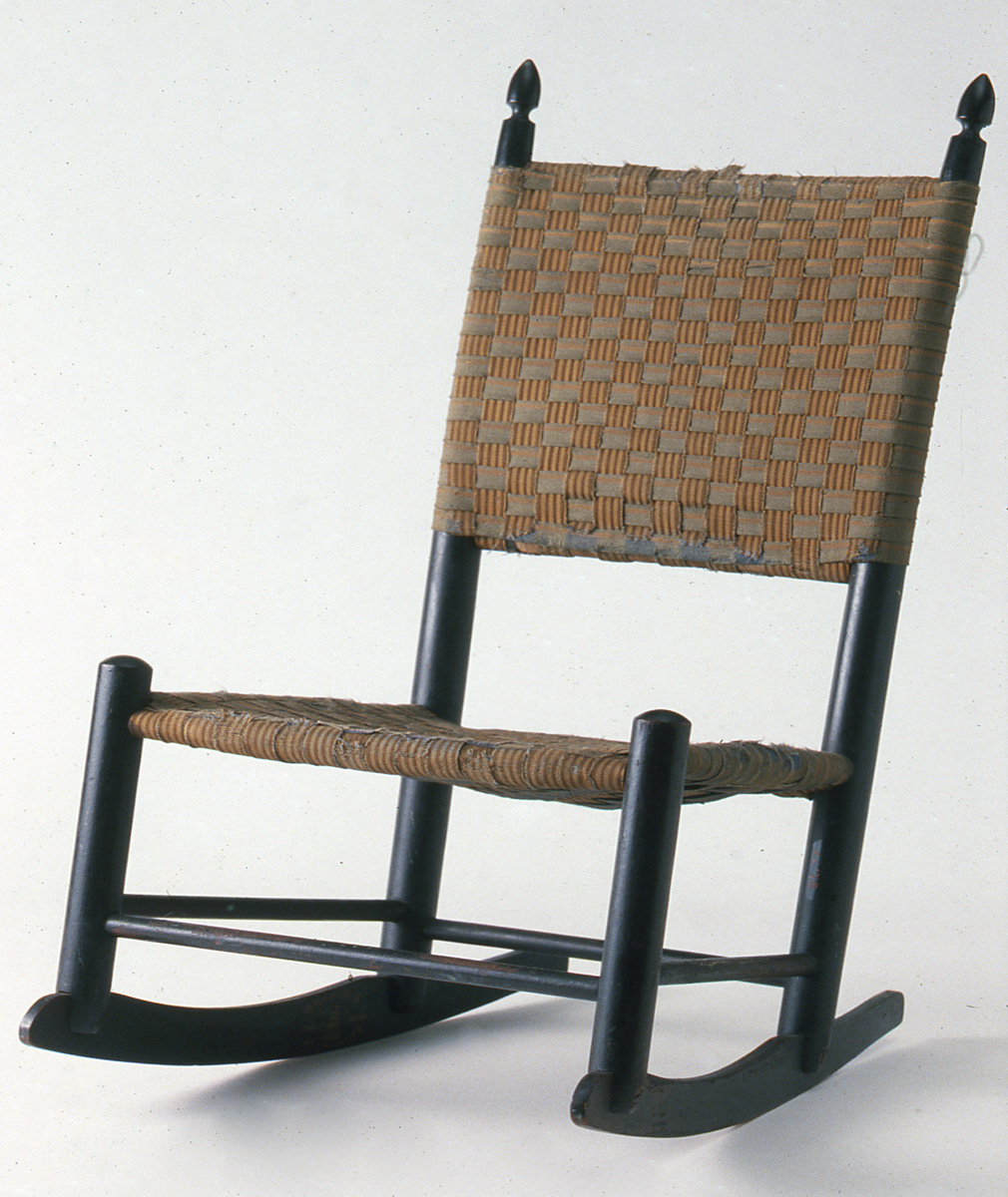 1982.0077 Chair, Rocking chair