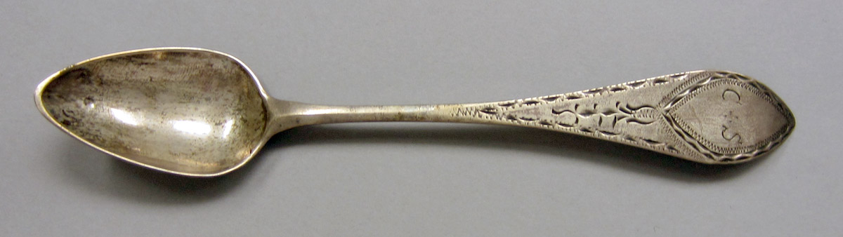 1971.0231.001 Silver Spoon upper surface