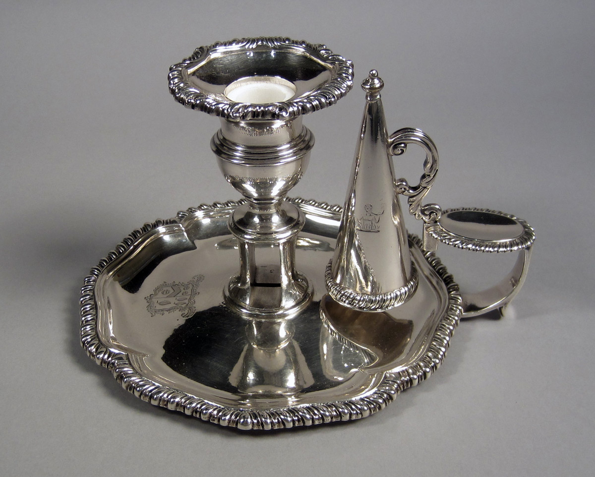 1955.0065.011 A-C Silver Candlestick