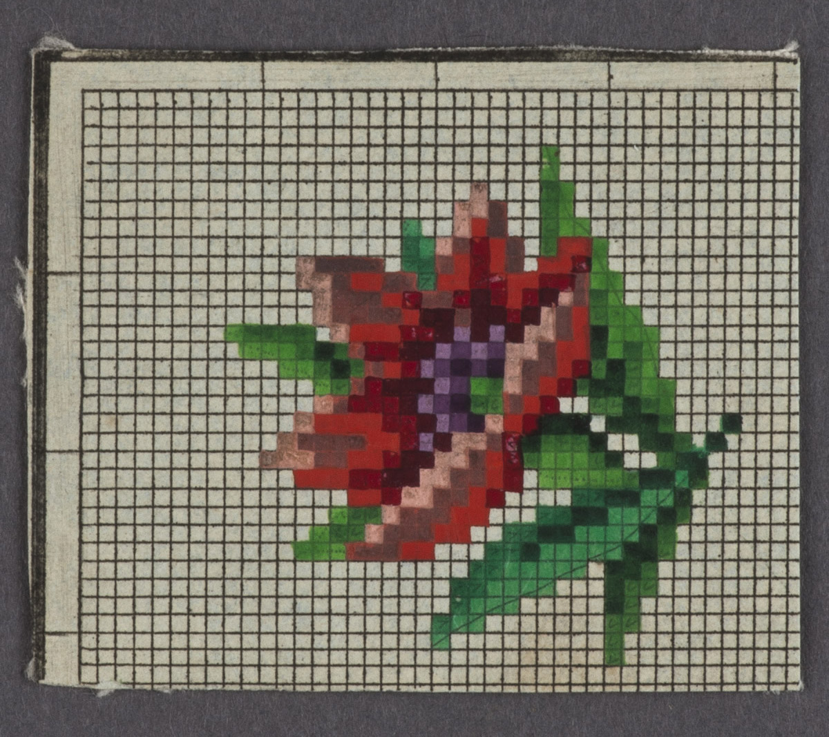 Works on Paper - Needlework pattern