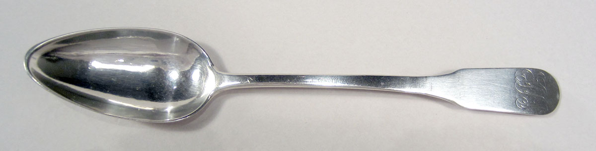 1957.0007.001 Silver Spoon upper surface