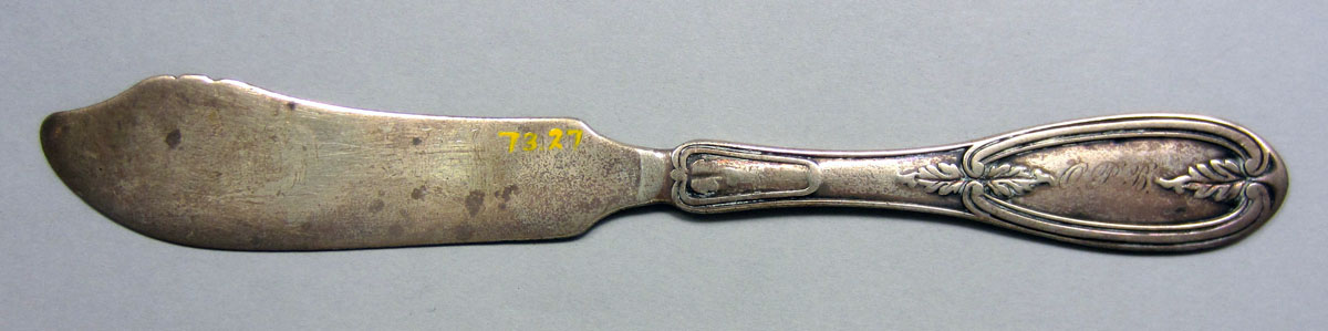 1973.0027 Butter knife upper surface