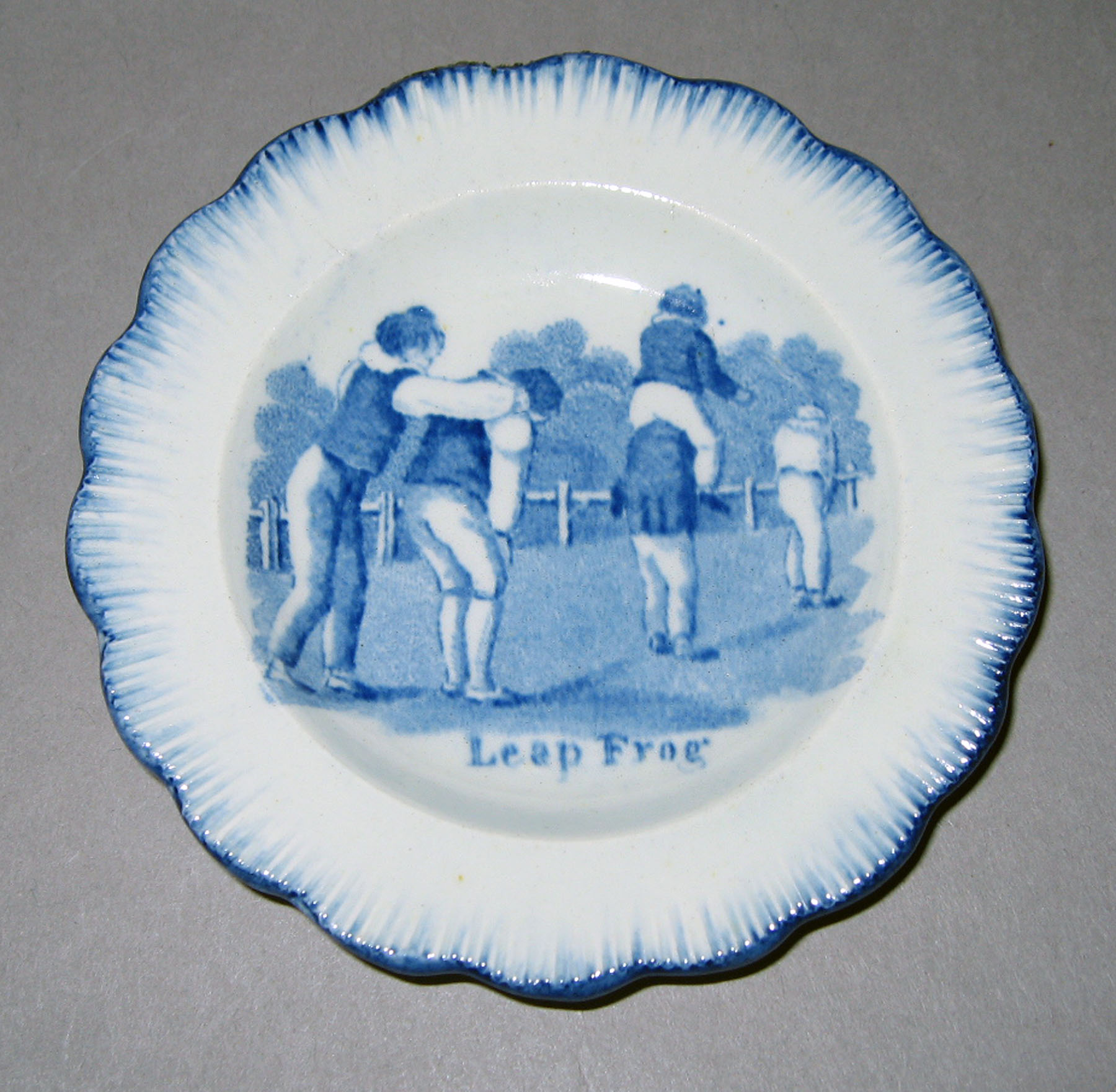 1955.0570 Pearlware plate