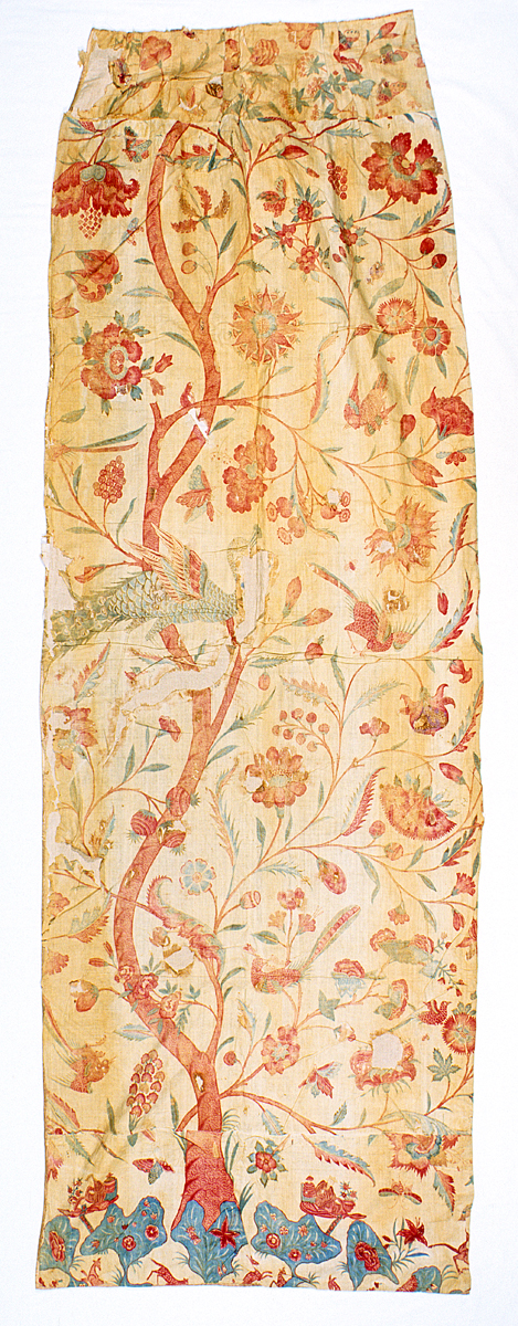 Textile, painted