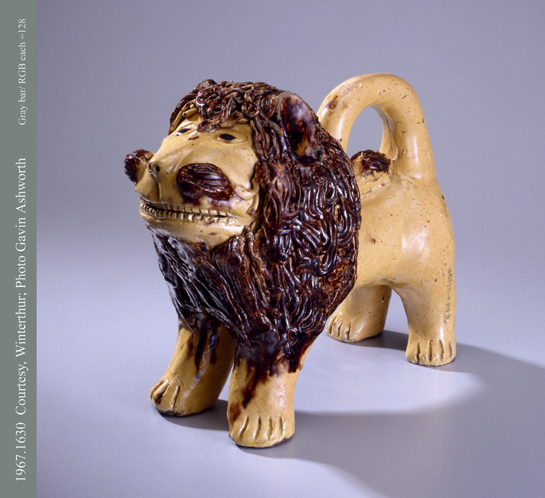 1967.1630 Figure, Figure of a Lion