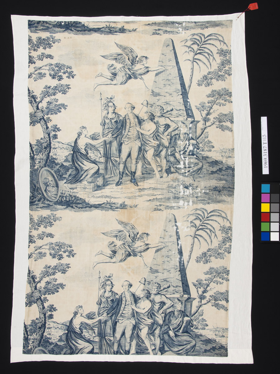 1969.3187 Textile, printed