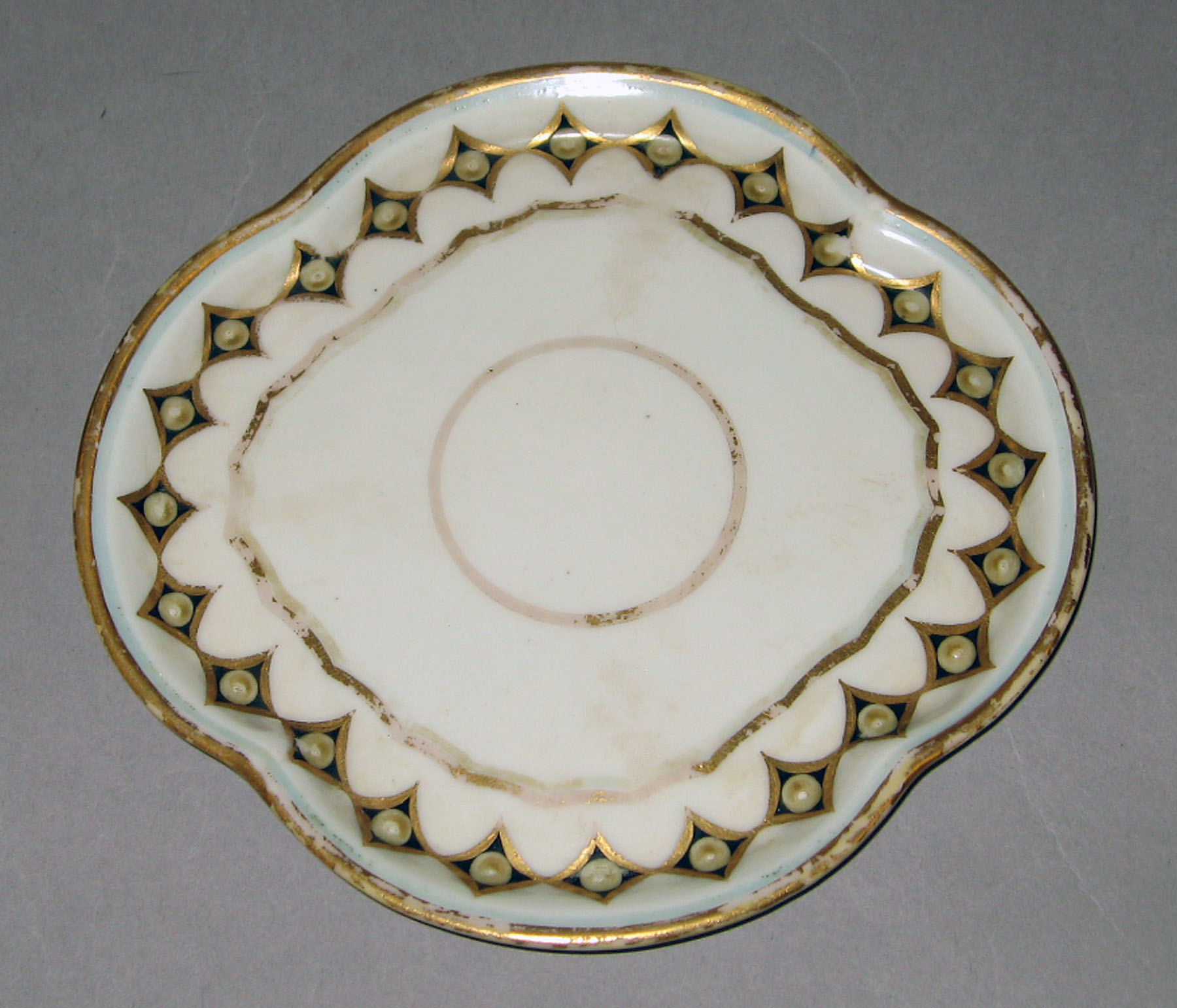 1966.1394 Derby soft-paste porcelain dish