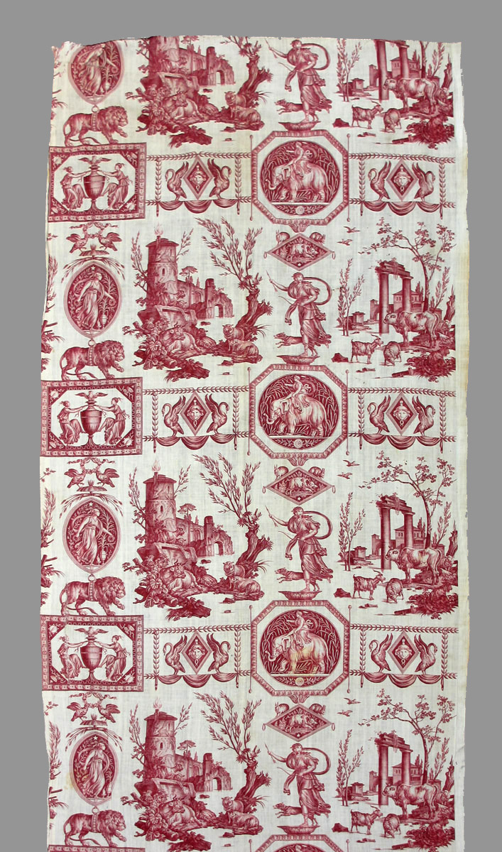 1969.0592.005 textile, printed partial obverse