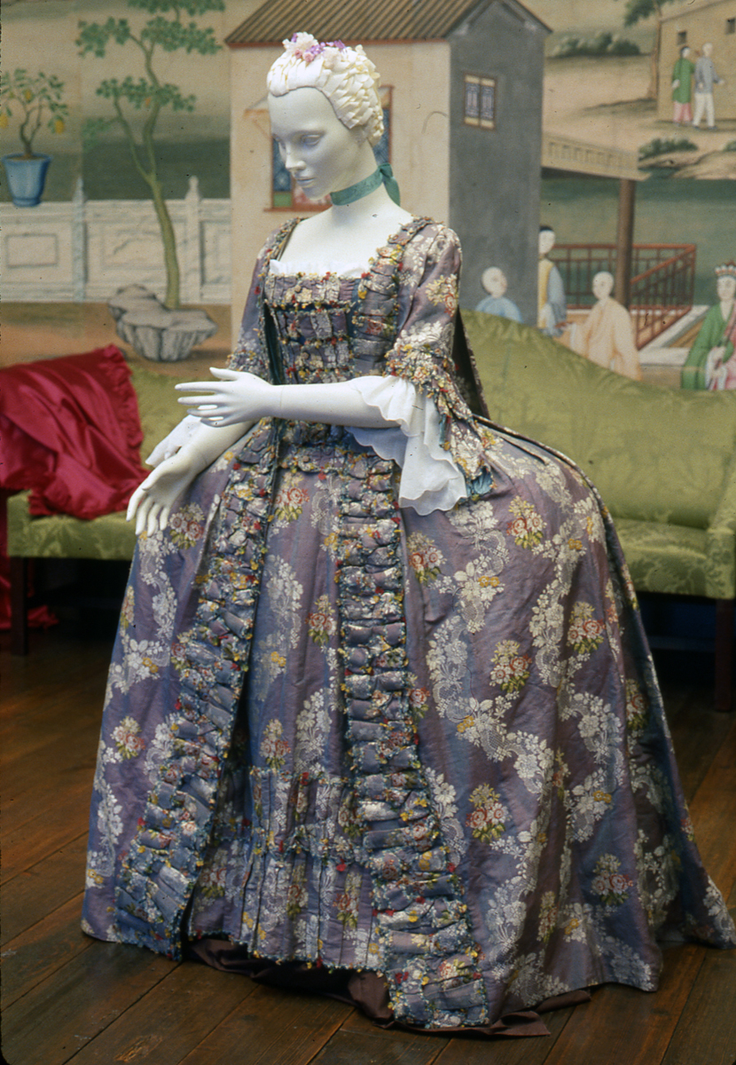 1969.2570 A, B Dress and Petticoat