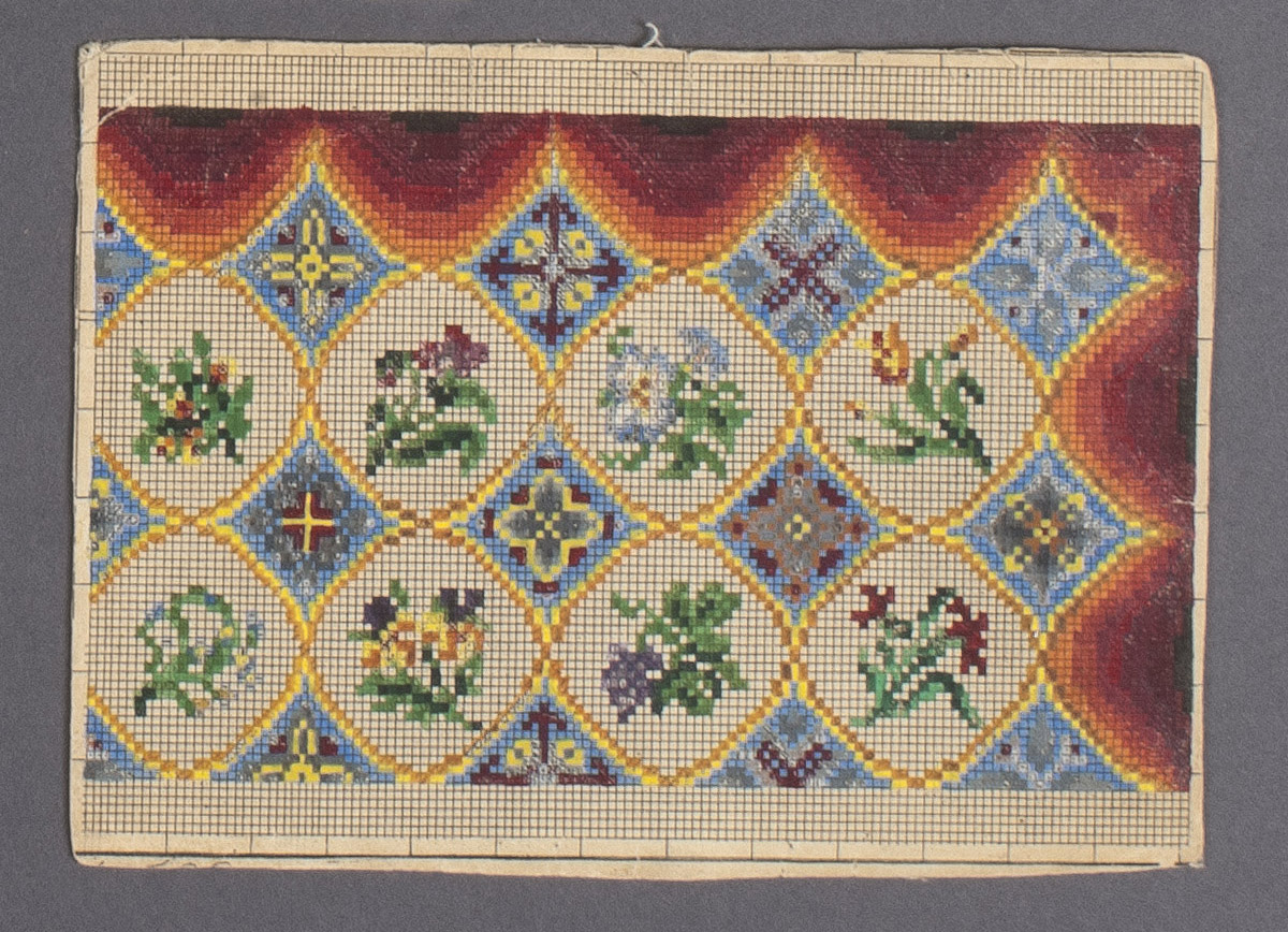 Works on Paper - Needlework pattern