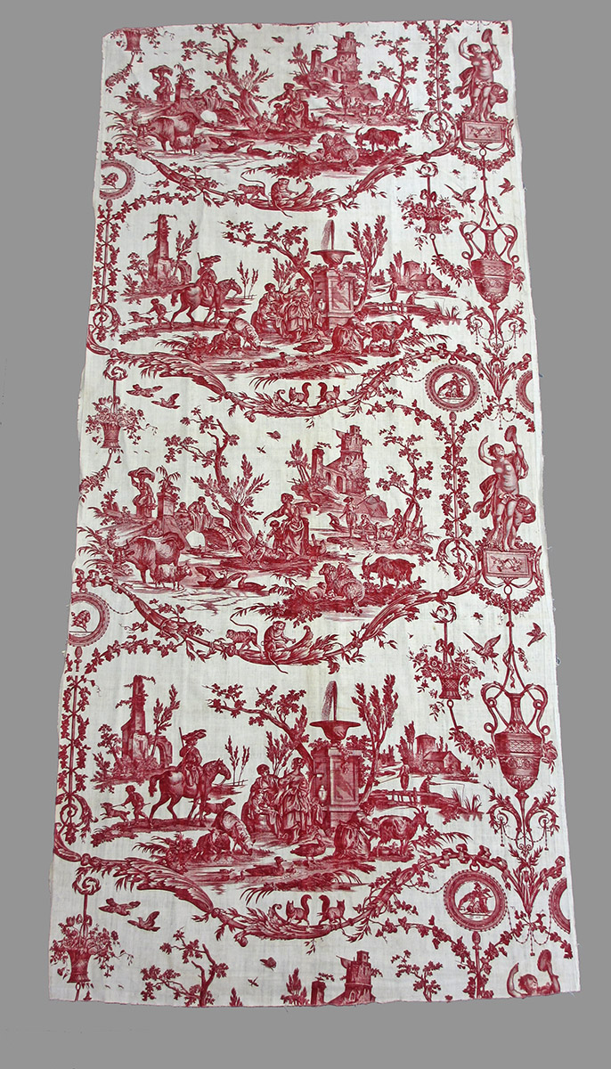 1961.0031.024 Textile, printed obverse