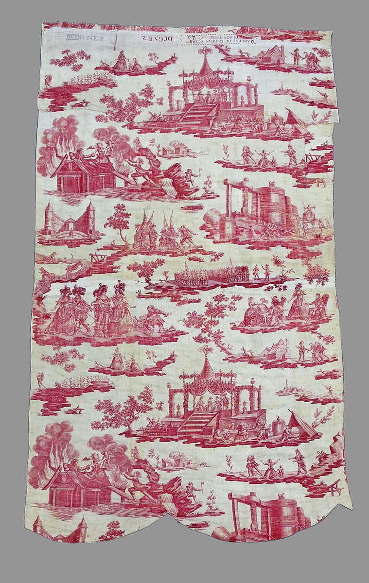 1958.0035.001 Textile, printed obverse