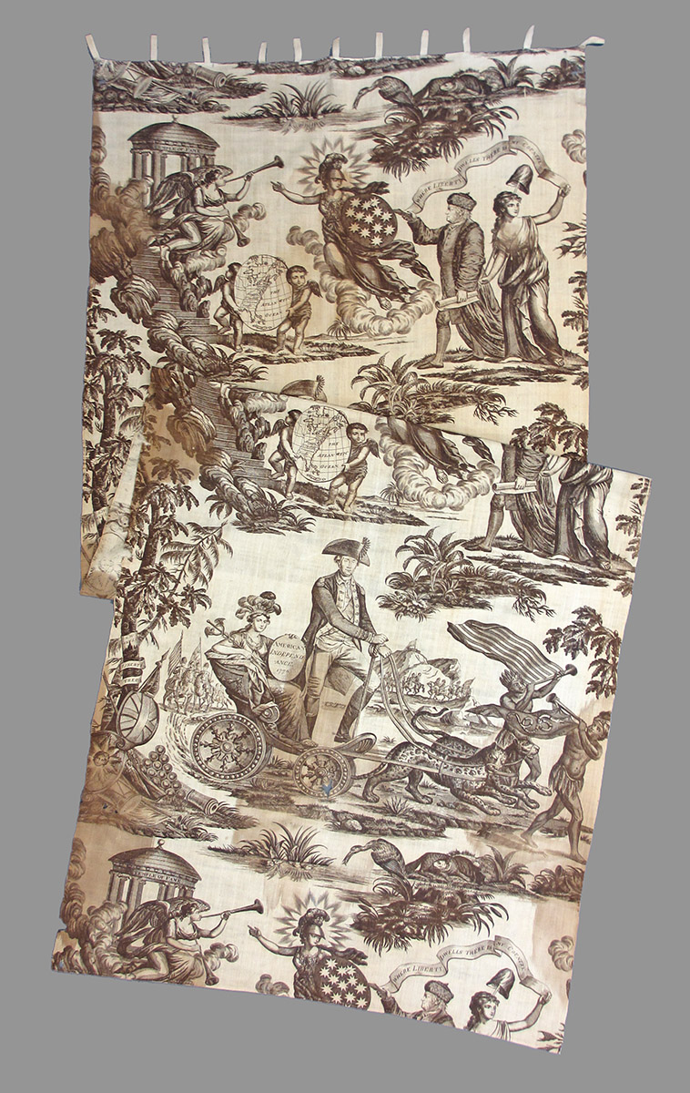 1955.0063.002 textile, printed obverse