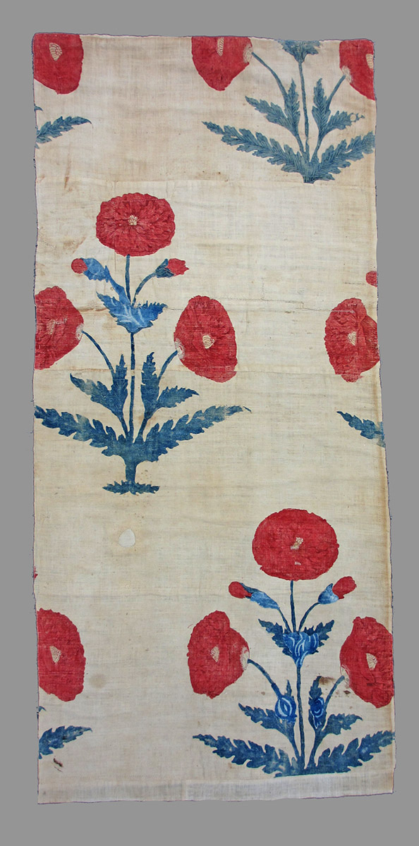 Textile, painted - E...