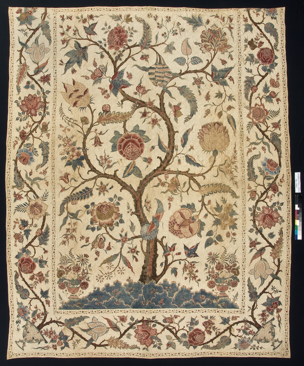 1960.0780 Quilt, view 1, after conservation treatment