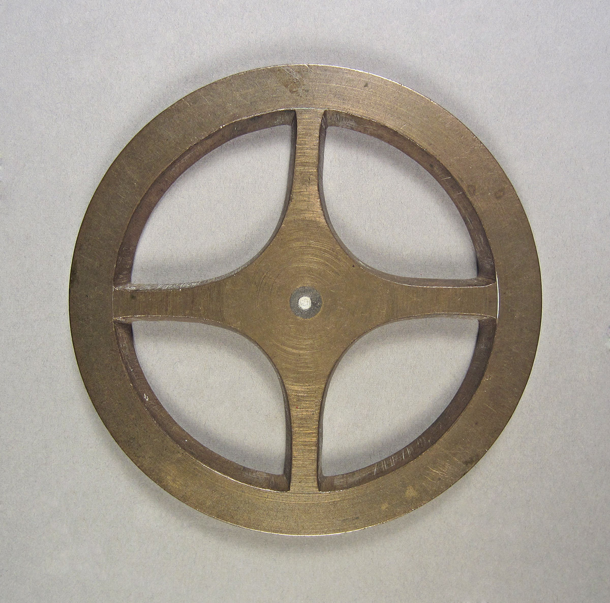 1957.0084.023, Clock wheel template, side 1