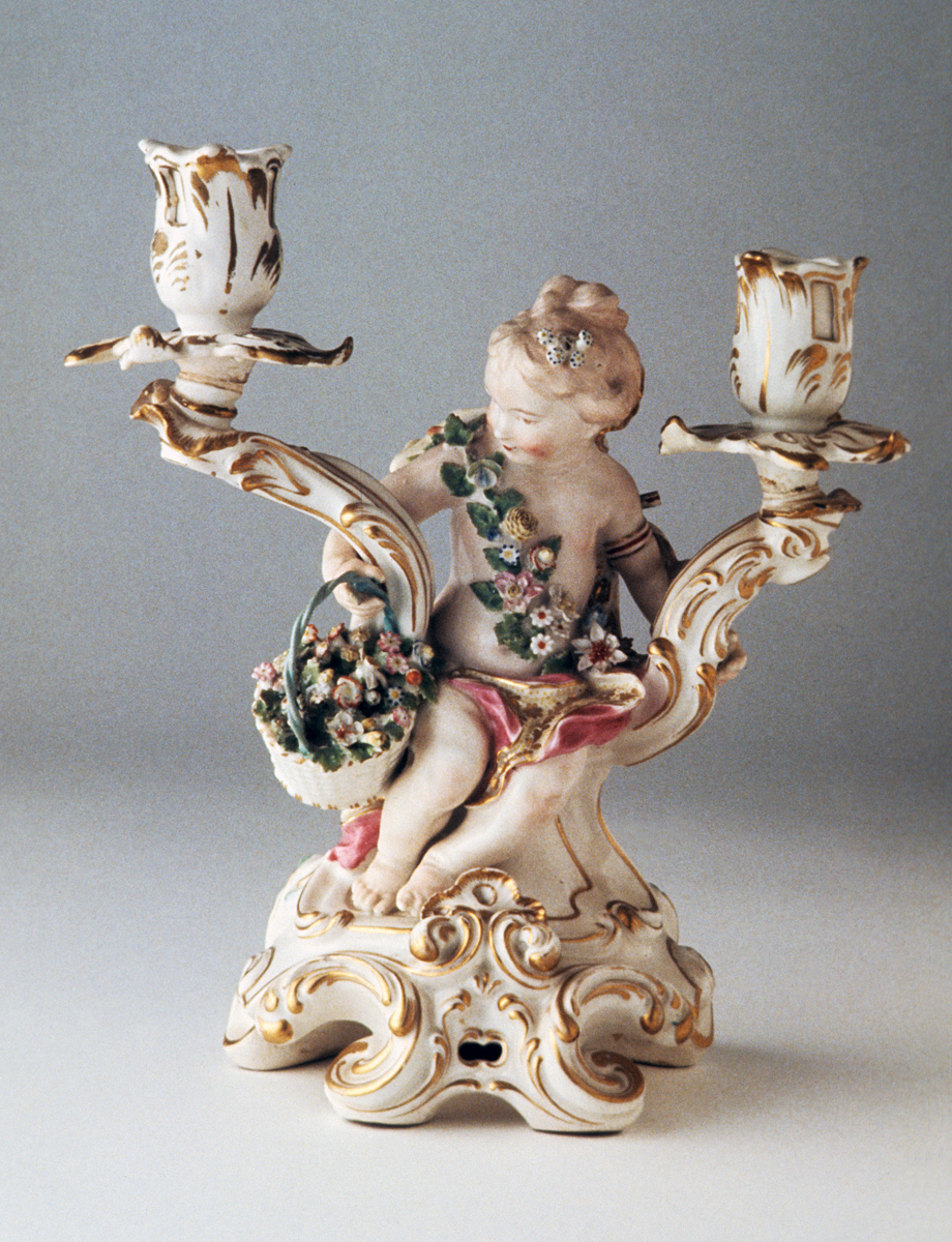 Ceramics - Figure candelabrum