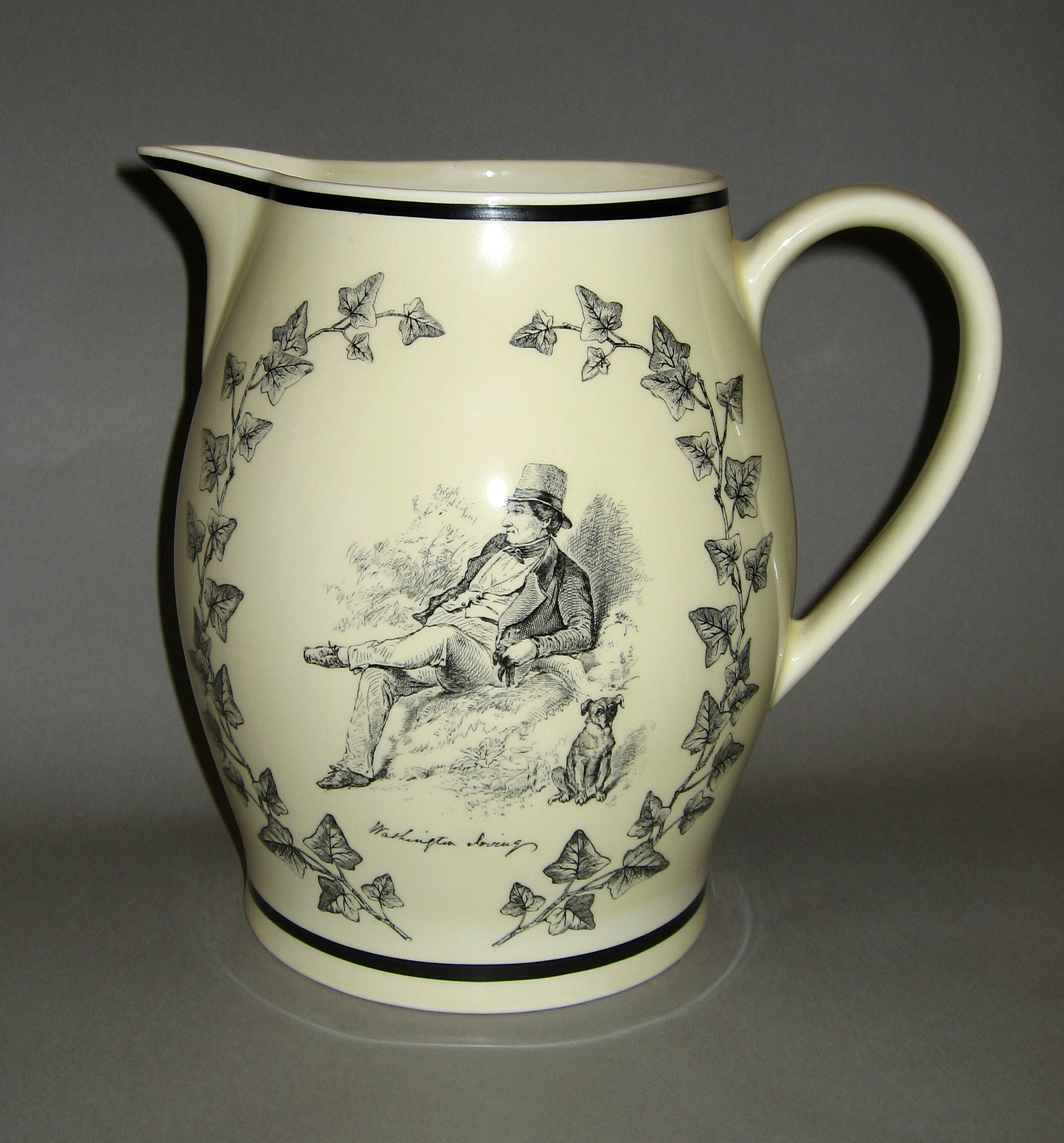 1958.0055 Washington Irving jug