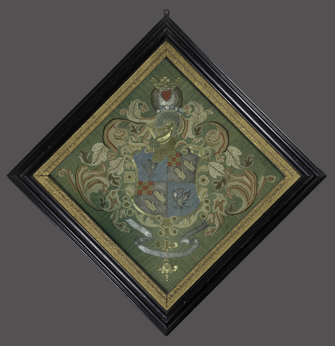 1994.0003 A, B Coat of Arms and Frame