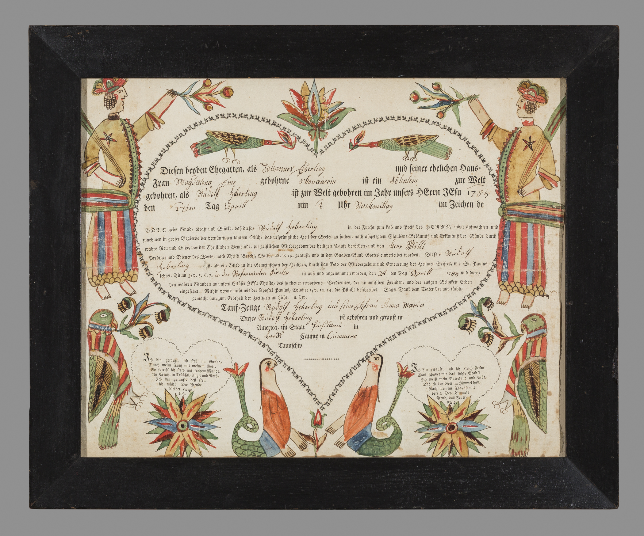 Works on Paper - Fraktur