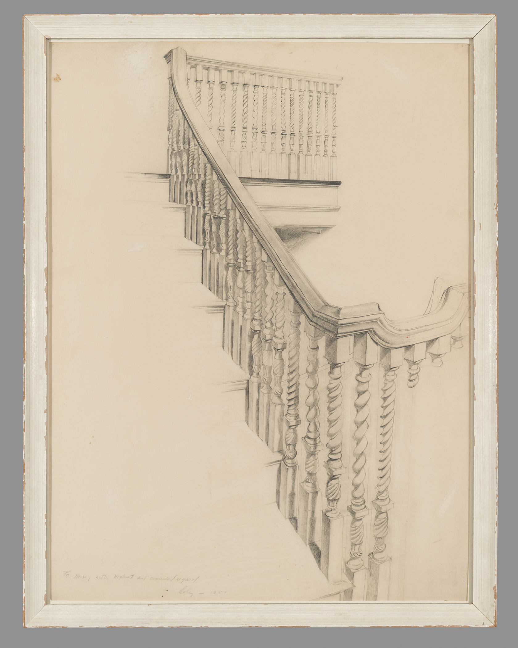1964.1191.003 A Drawing, B Frame, view 1