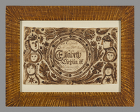 Fraktur - Birth cert...