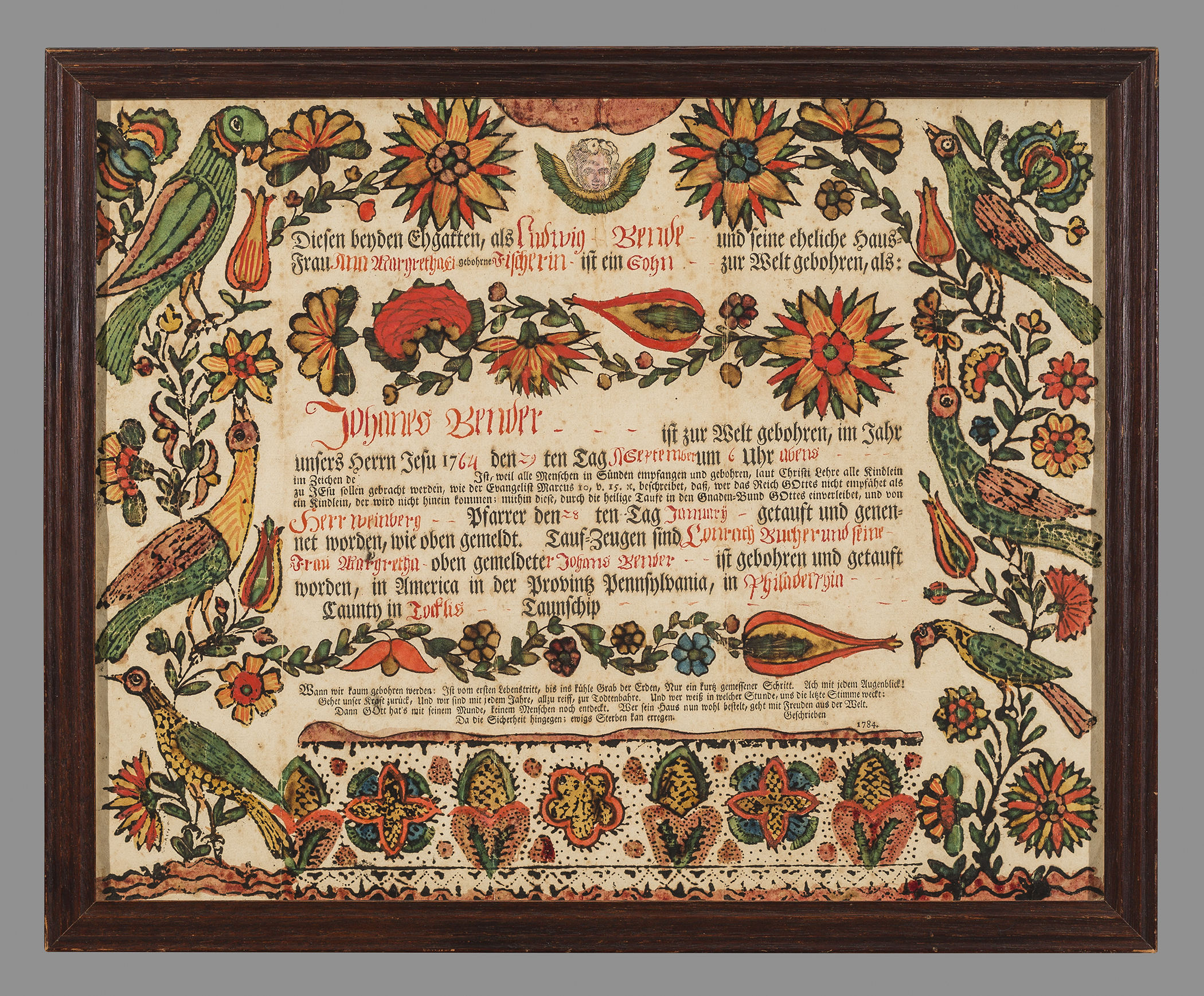 Works on Paper - Fraktur