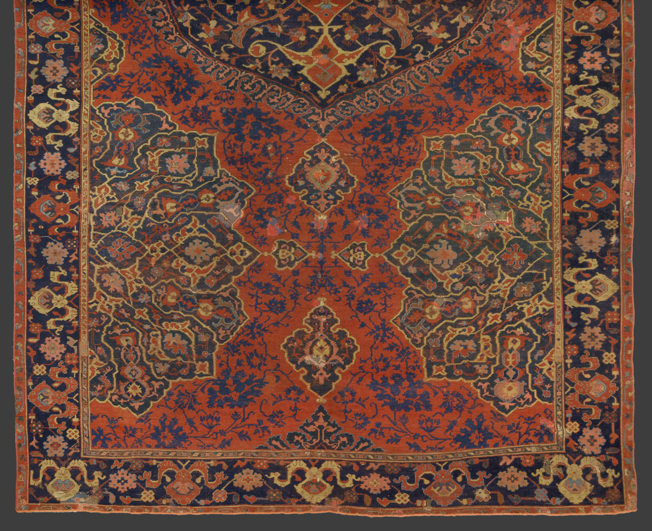 1969.1393 Rug, detail 2