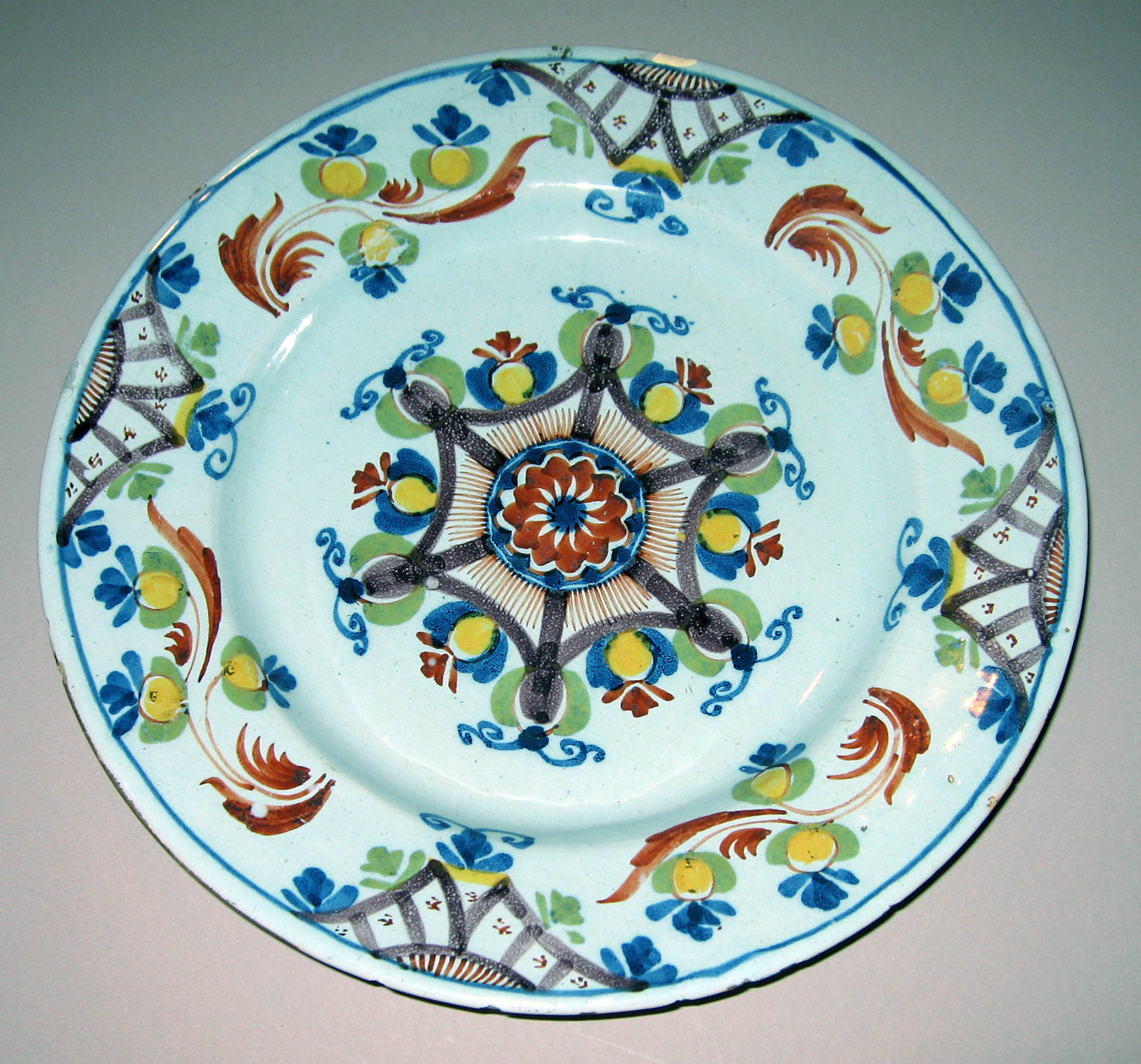 1963.0556.002 Delftware plate