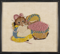 Needlework picture -...