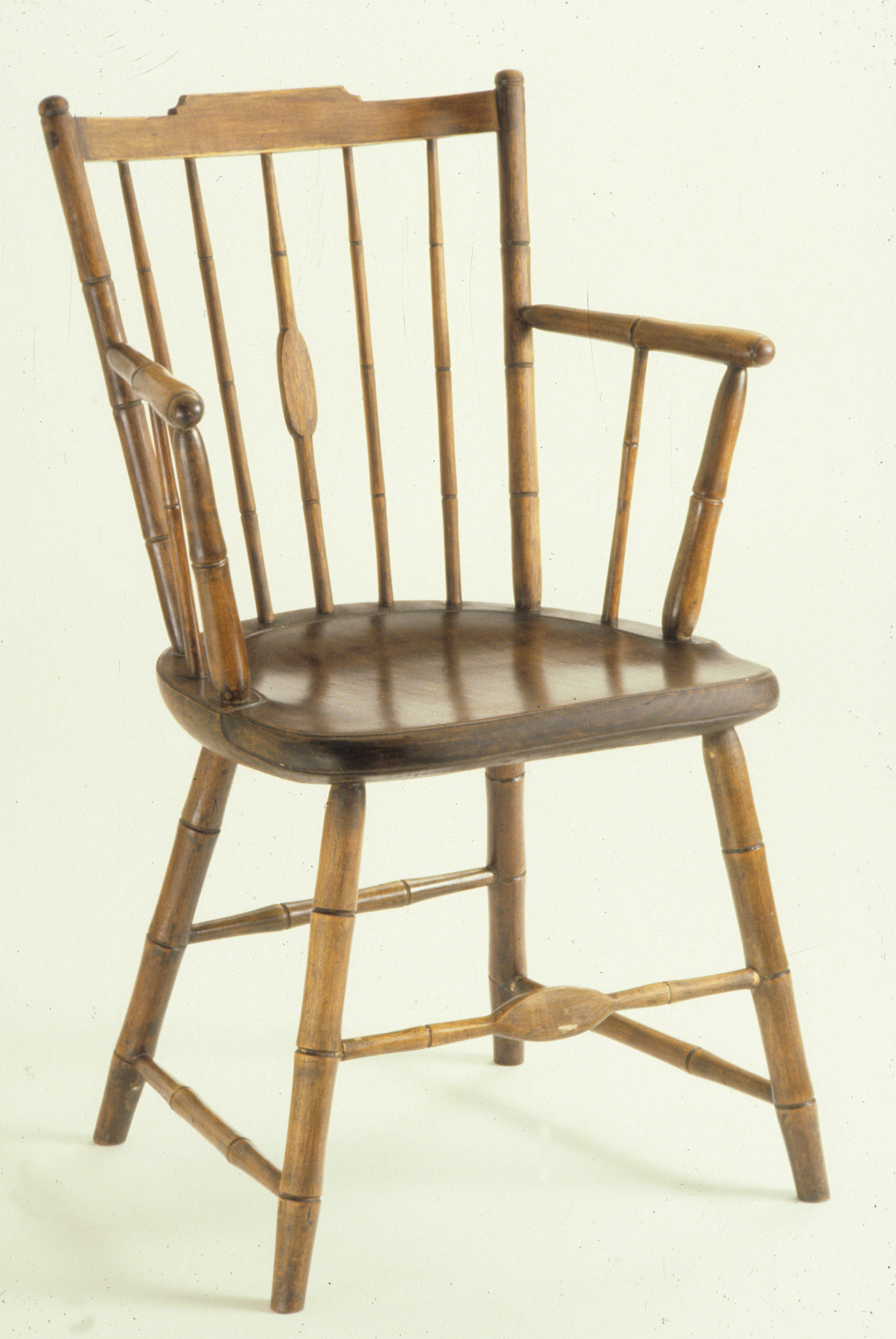 1966.1029 Chair, Windsor Armchair, View 1