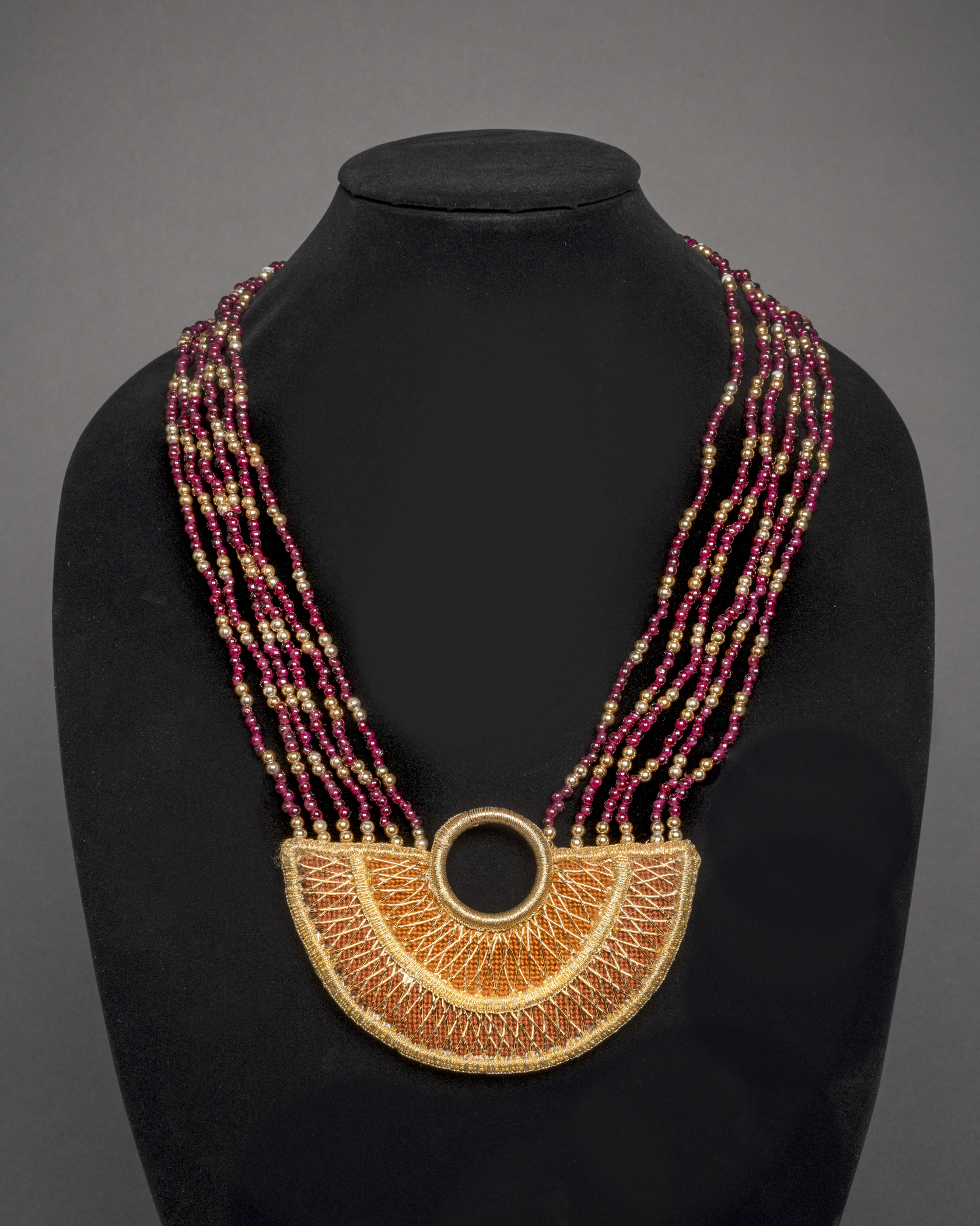 Textiles (Needlework) - Necklace