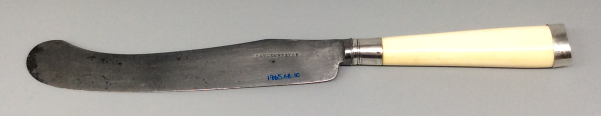 1965.0066.010 Knife, view 1