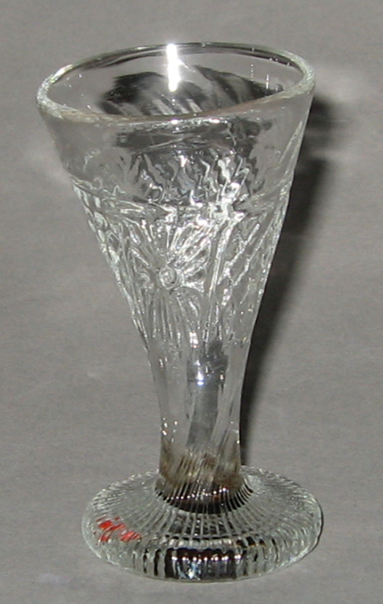 1959.3229 Lead glass toy wineglass