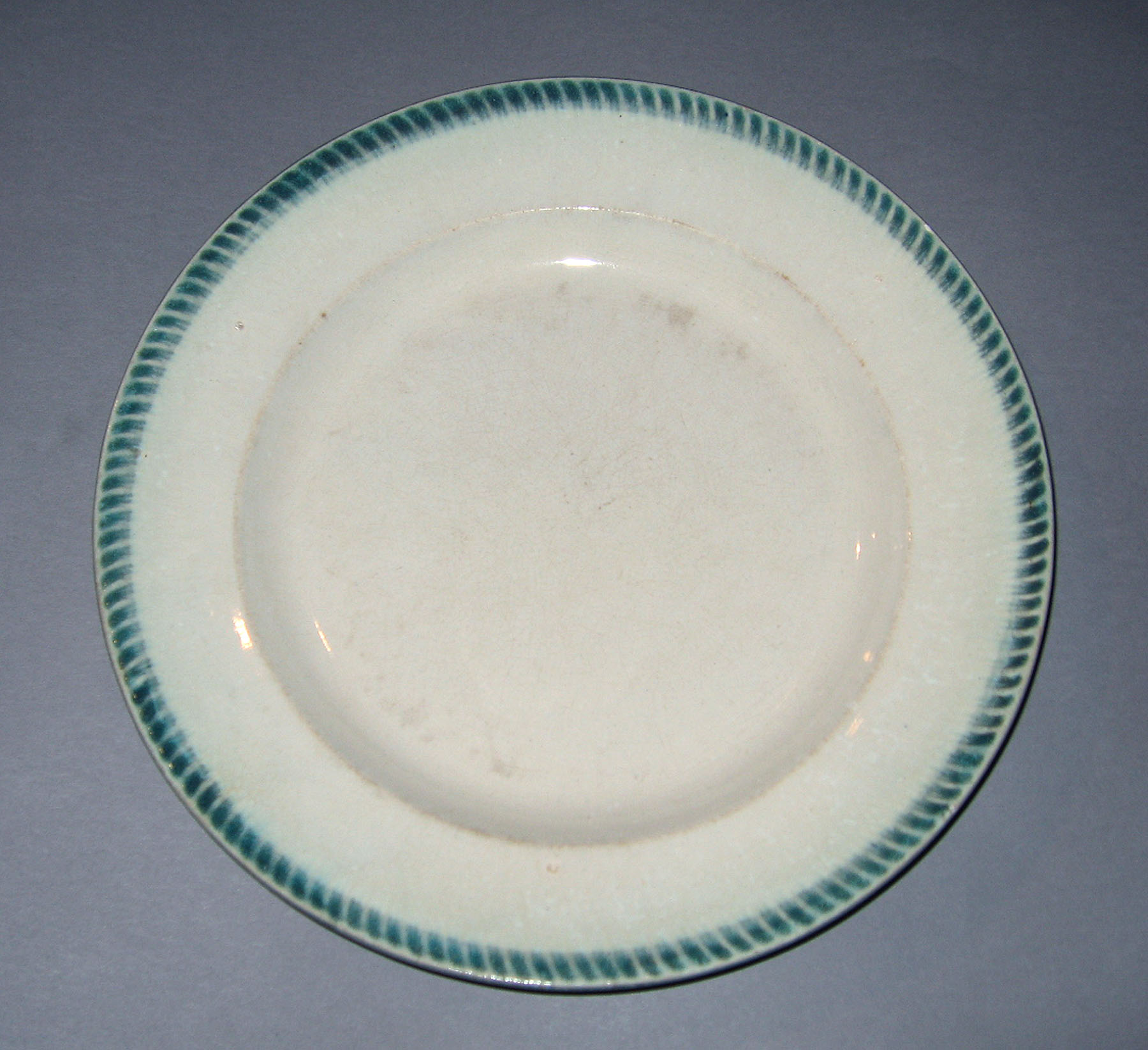 1969.0333.001 Davenport pearlware plate