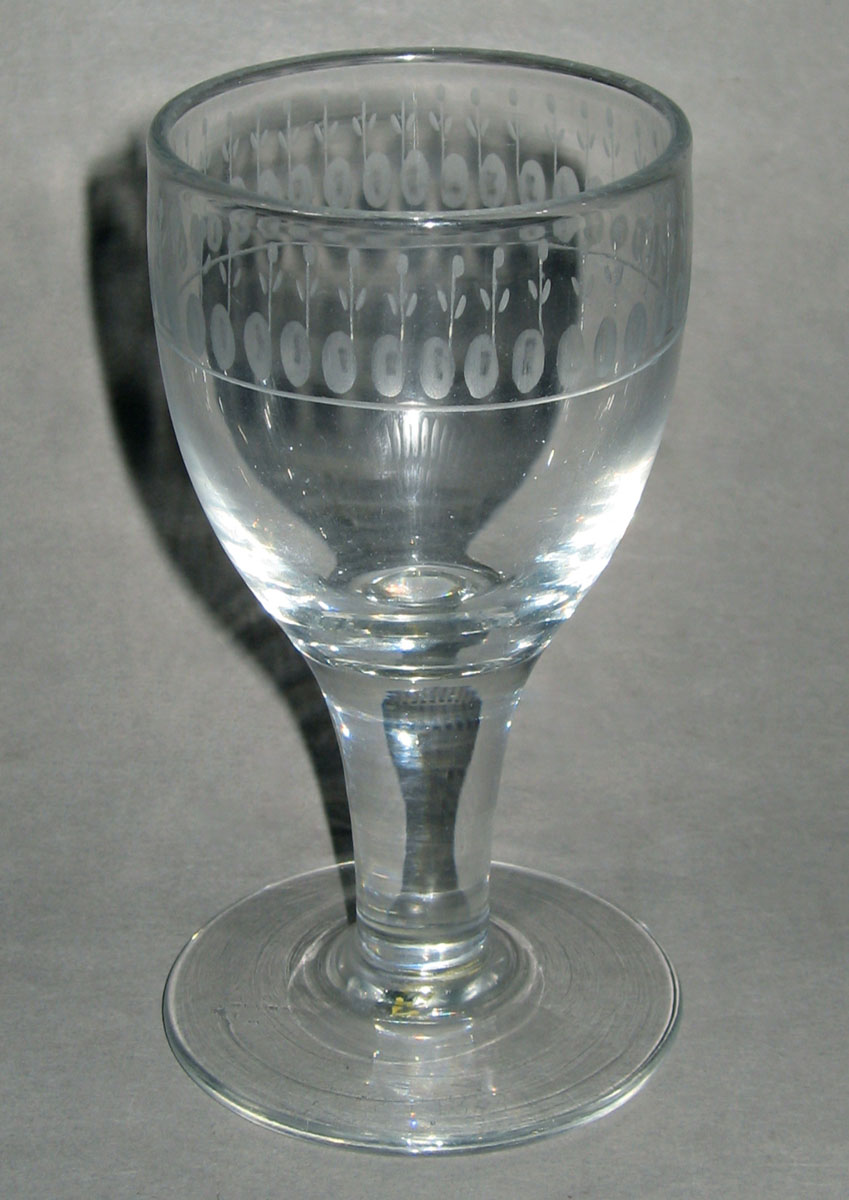 1957.0018.037 Glass wineglass