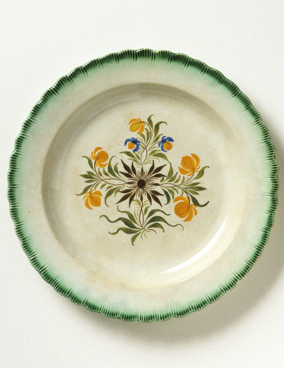 1964.1962 Pearlware plate