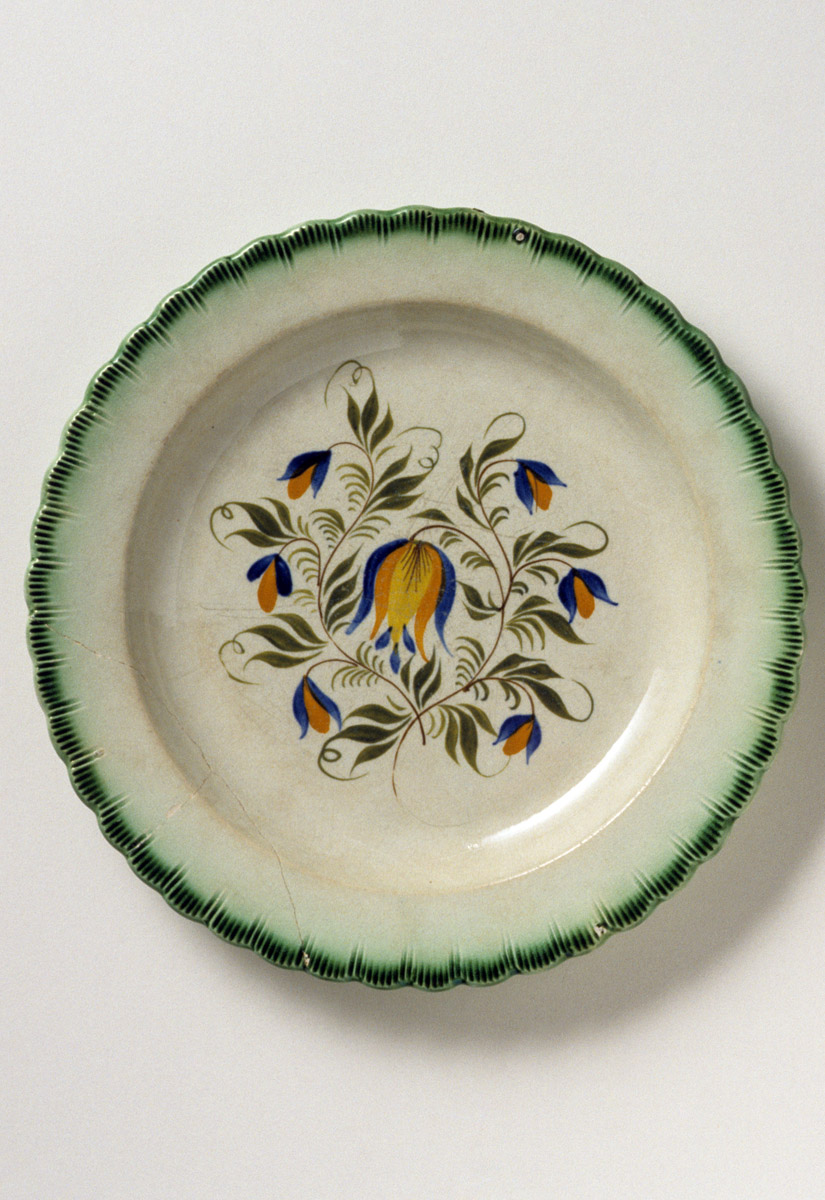 1964.1958 Pearlware plate