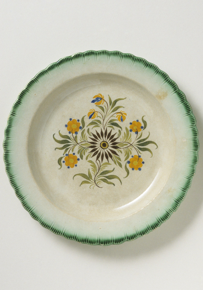 1964.1961 Pearlware plate