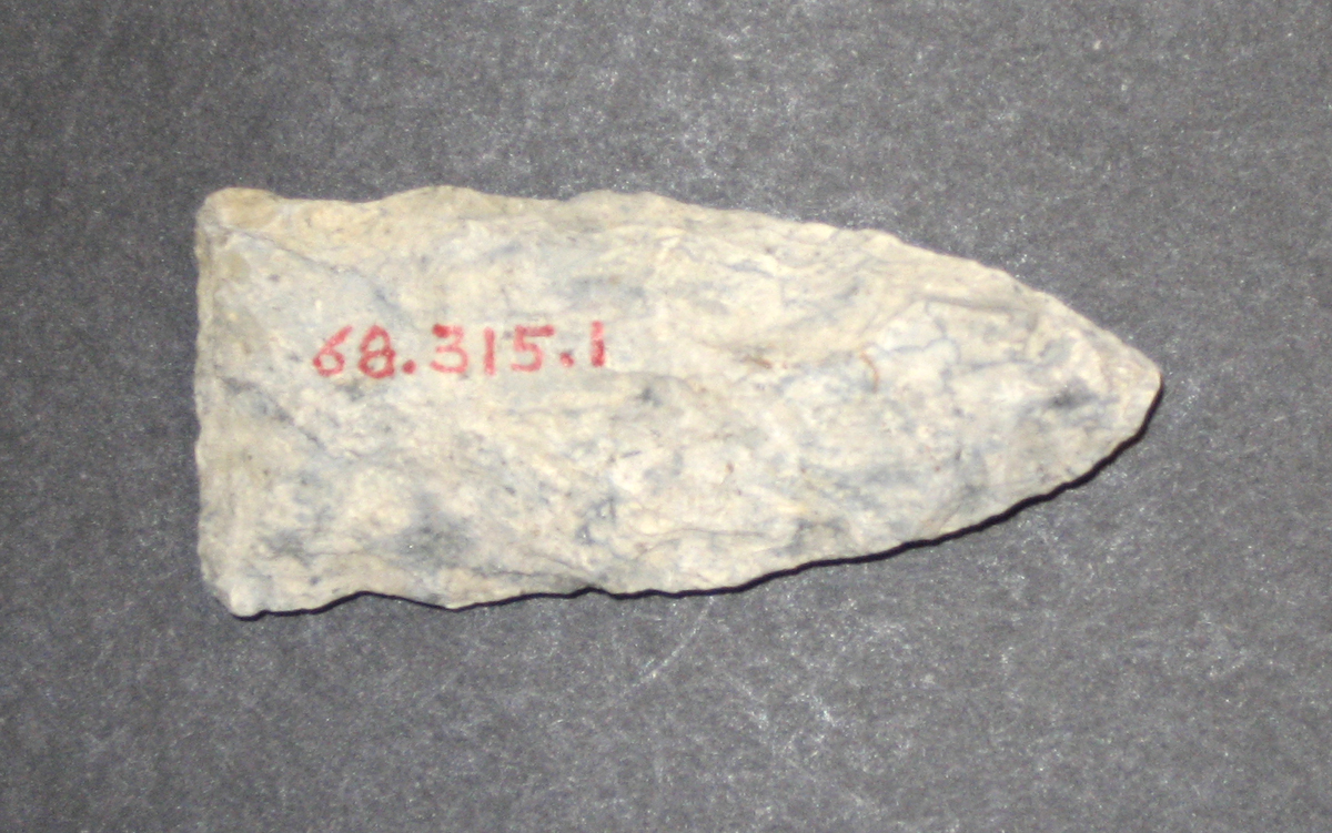 1968.0315 Projectile point (arrowhead)