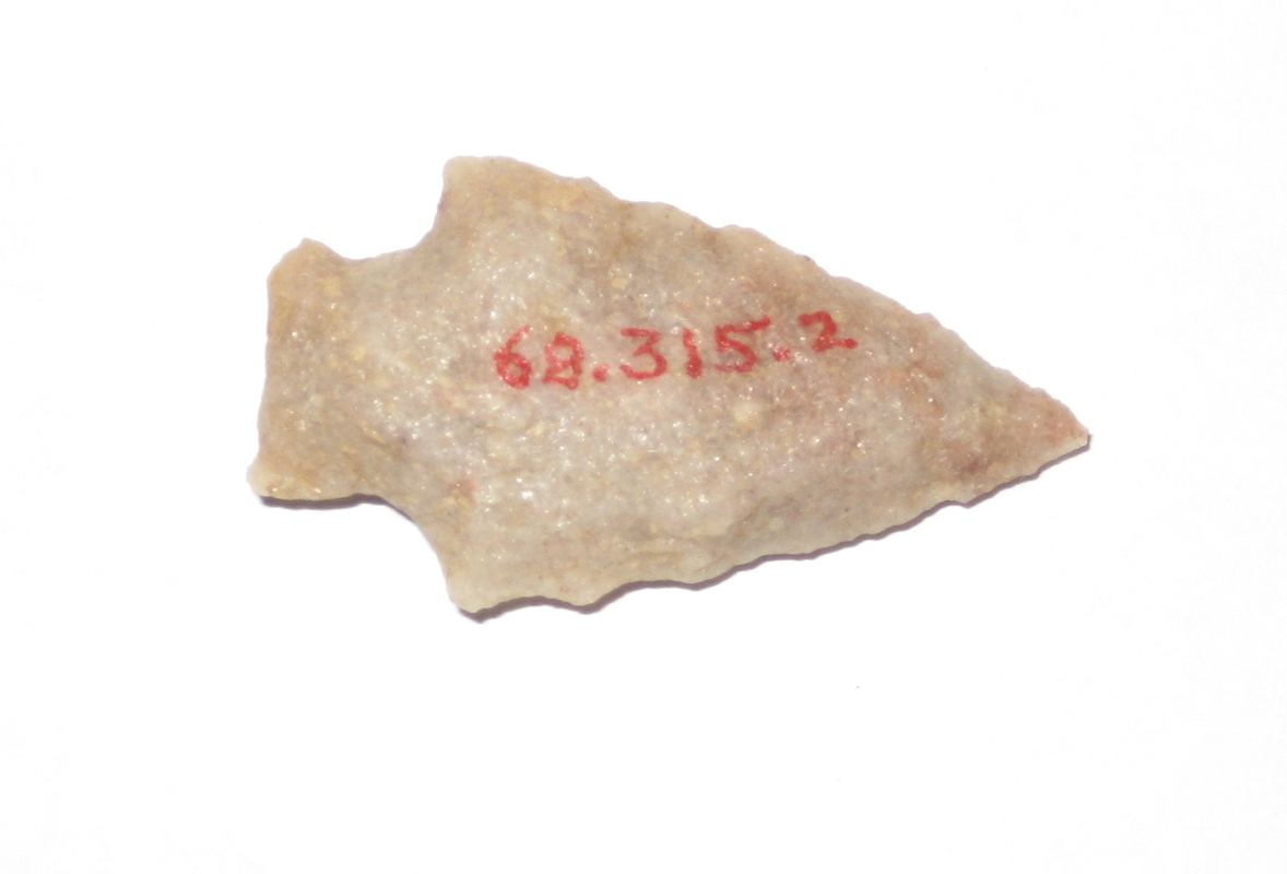 1968.0315.002 Projectile Point (Arrowhead)