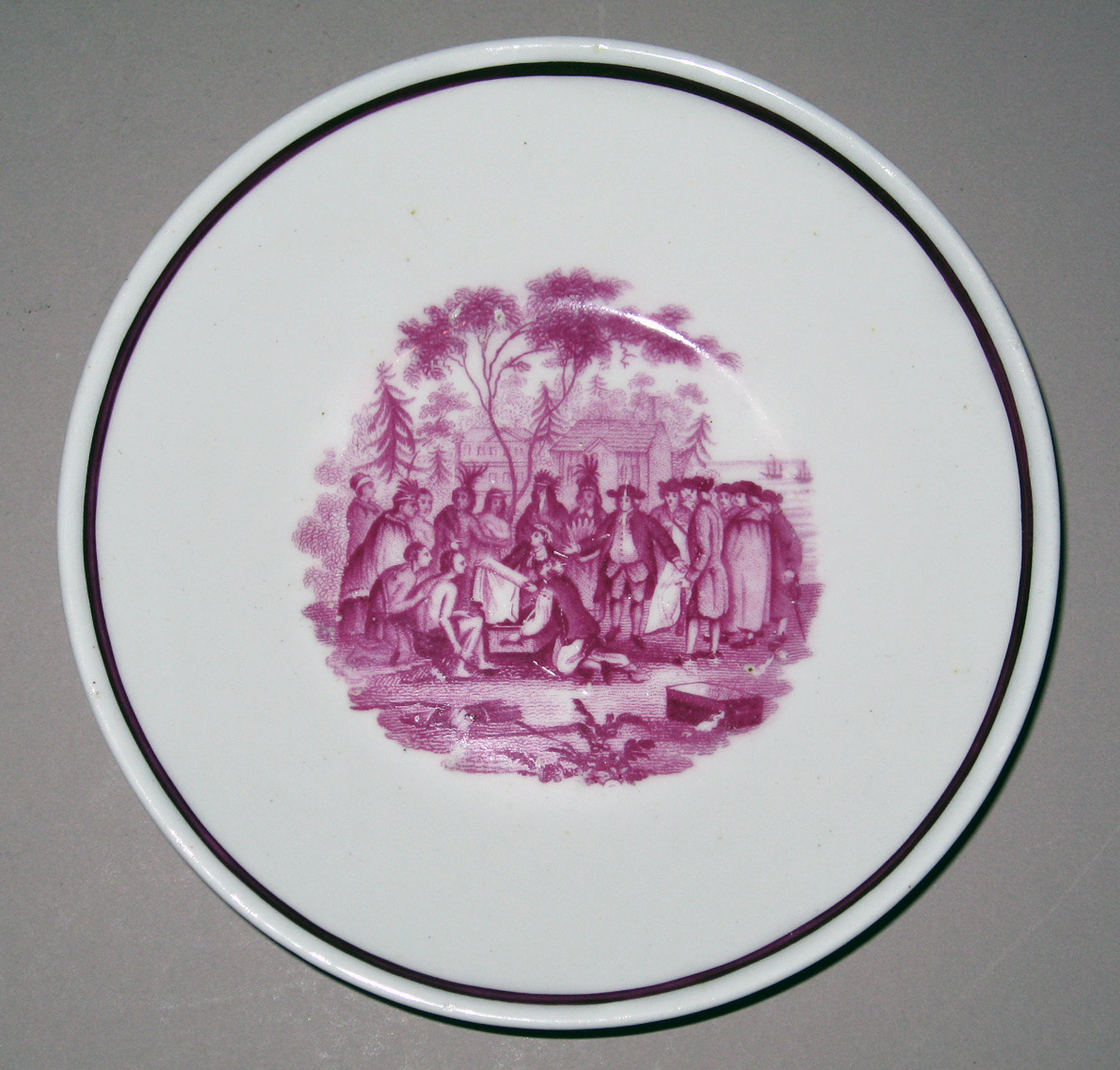 1964.1903.005 Porcelain saucer