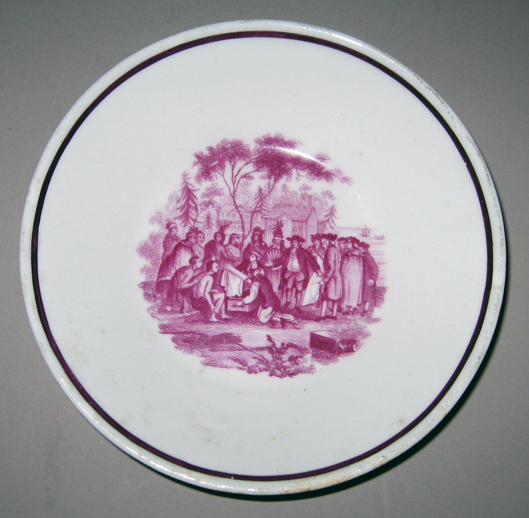 1964.1903.001 Porcelain saucer