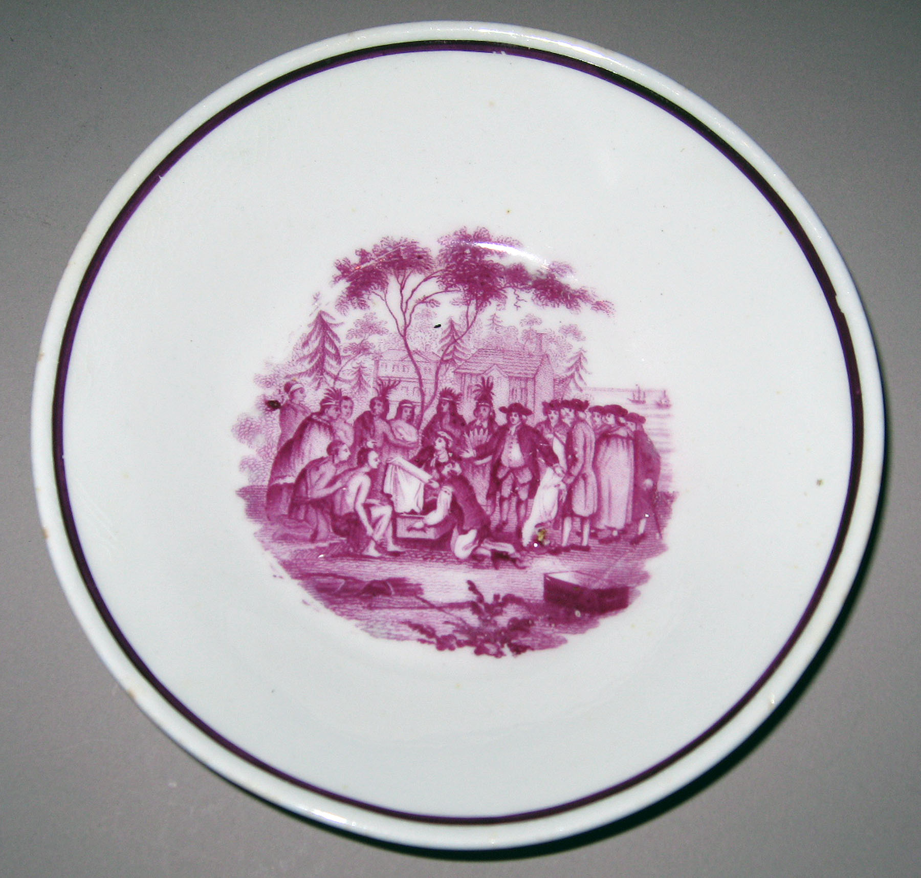 1964.1903.007 Porcelain saucer