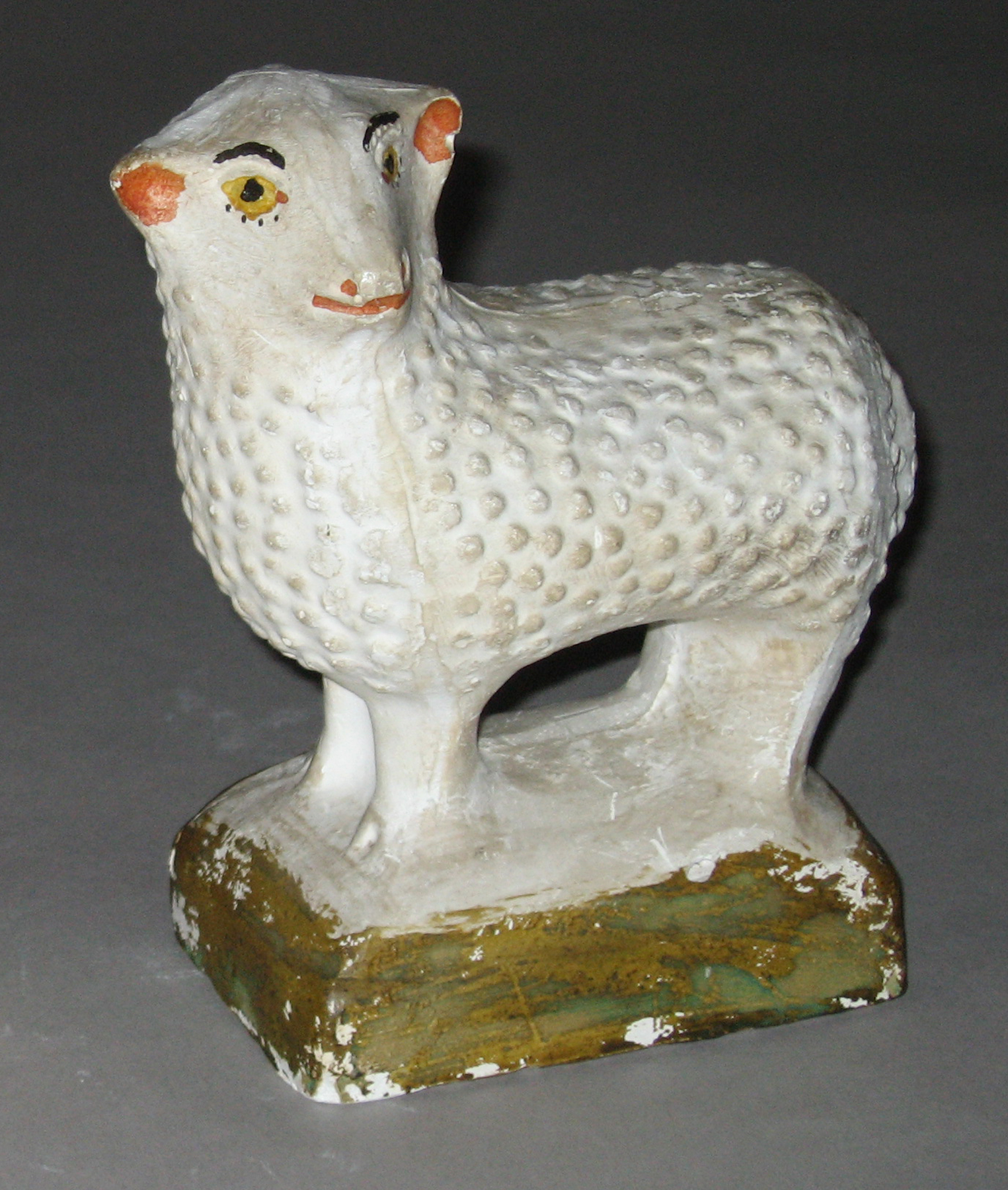 1964.1689 Chalkware sheep