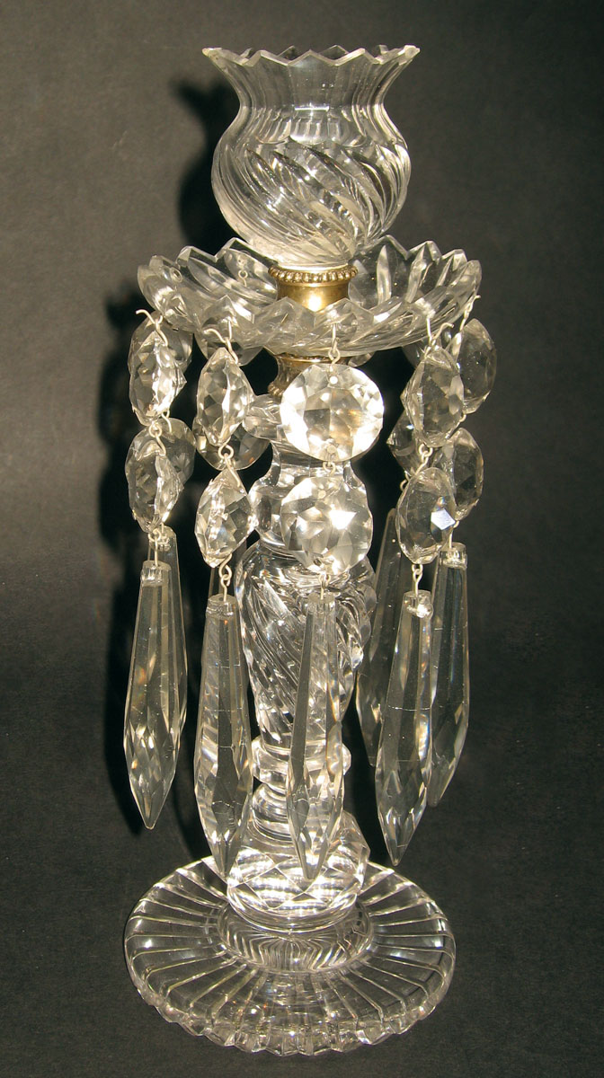 1963.0909.002 Glass candlestick