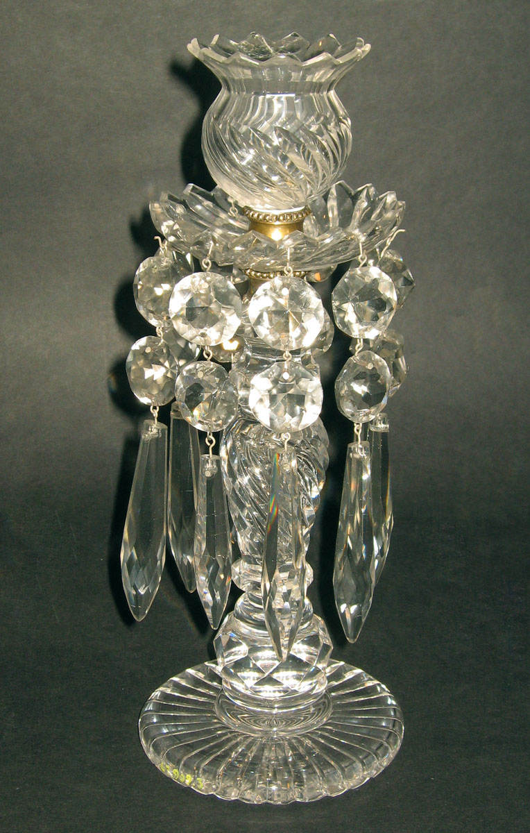 1963.0909.003 Glass candlestick
