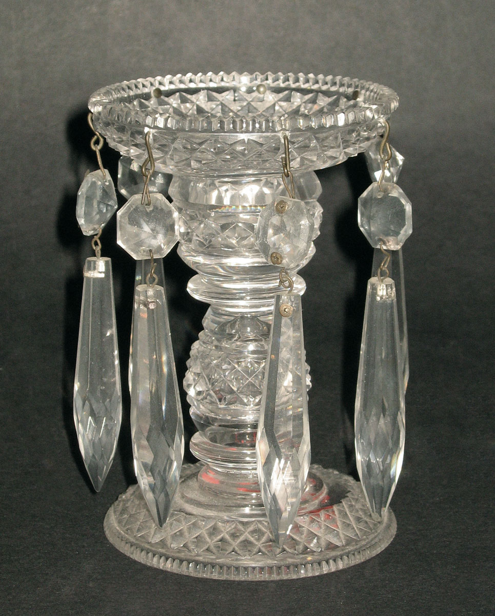 1963.0912.002 Glass candlestick