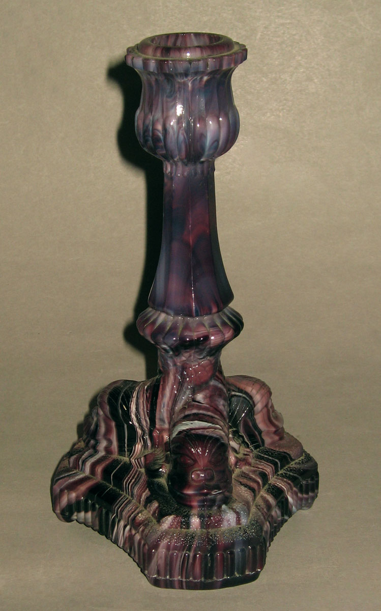 1963.0925 Glass candlestick