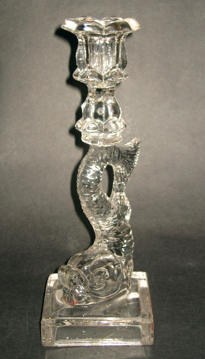 1963.0918.003 Glass candlestick